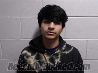 Booking photo from Clay County, Indiana