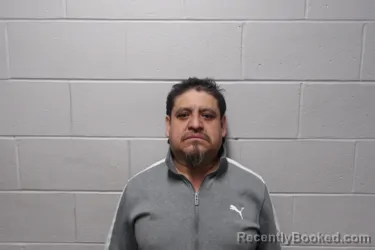 Mugshot of GARCIA-ALGALEN, GERMAN booked in Clay County, Indiana on March 11, 2026