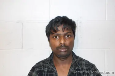 Mugshot of GANDLA, MAHESHWAR booked in Clay County, Indiana on March 13, 2026