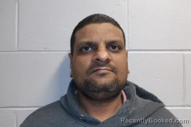 Mugshot of PATEL, MITESHBHAI booked in Clay County, Indiana on March 21, 2026