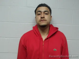 Mugshot of URBAEZ-MARQUEZ, KENDRIX AXEL booked in Clay County, Indiana on March 24, 2026