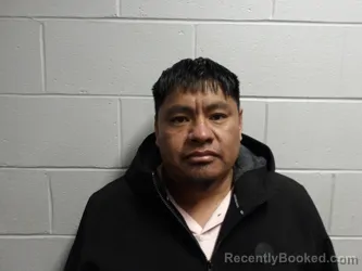 Mugshot of CARREON ALONZO, JUAN booked in Clay County, Indiana on March 26, 2026