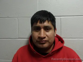 Mugshot of CARDONA-RAMIREZ, ERIX booked in Clay County, Indiana on March 27, 2026