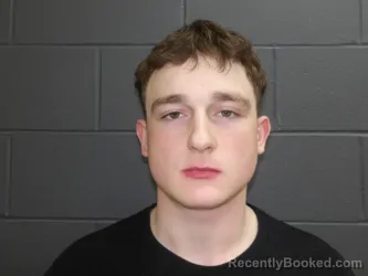 Mugshot of Holcomb, Griffin Allen booked in Clay County, Indiana on March 30, 2026