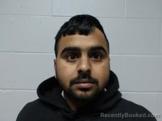 Mugshot of SINGH, MANDEEP booked in Clay County, Indiana on March 30, 2026