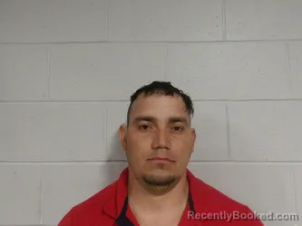 Mugshot of CANTILLANO FUNEZ, FREDY NAIN booked in Clay County, Indiana on March 31, 2026