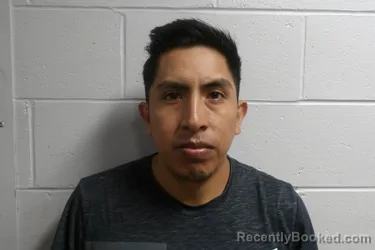 Mugshot of COCHA TOAPANTA, FABIAN booked in Clay County, Indiana on June 16, 2026