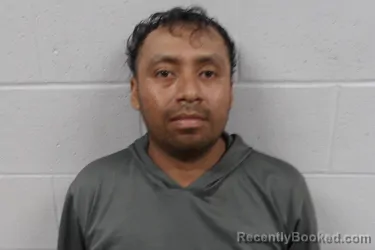 Mugshot of LATIN-MOISES, JERONIMO booked in Clay County, Indiana on July 8, 2026