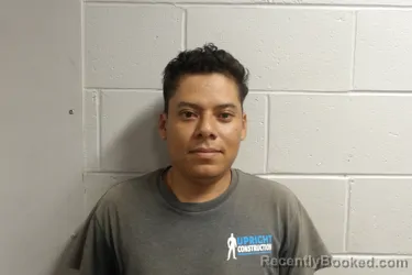 Mugshot of ALVARADO SANCHEZ, MOISES ENRIQUE booked in Clay County, Indiana on July 11, 2026