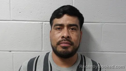Mugshot of Escobar Mejia, Alejandro booked in Clay County, Indiana on August 20, 2026