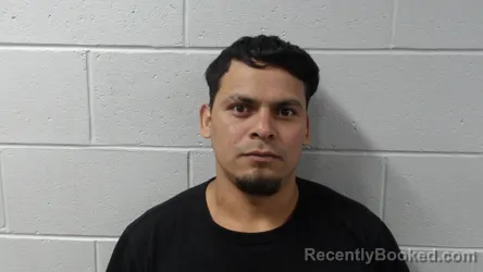 Mugshot of Cruz Urbina , Dangelo Nichola booked in Clay County, Indiana on August 20, 2026