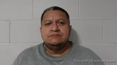 Mugshot of Mercado-Oviedo, Eduardo booked in Clay County, Indiana on August 24, 2026