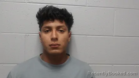 Mugshot of Lopez Aleman, Javier Alexander booked in Clay County, Indiana on August 25, 2026