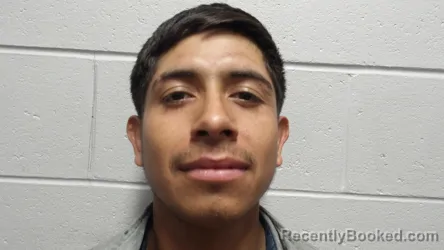 Mugshot of Alvarado-Mares, Jose booked in Clay County, Indiana on August 25, 2026