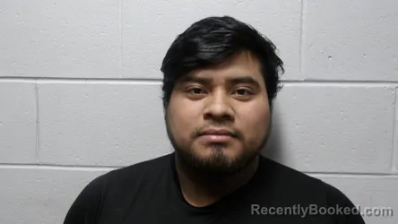 Mugshot of Ramirez Jimenez, Juan booked in Clay County, Indiana on August 25, 2026