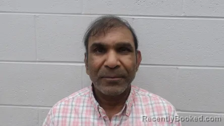Mugshot of Patel, Rameshbhai booked in Clay County, Indiana on September 2, 2026
