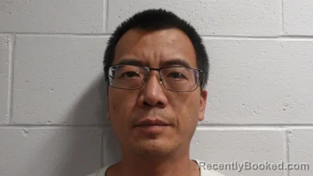 Mugshot of Wu, Zhigang booked in Clay County, Indiana on September 4, 2026