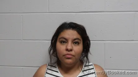 Mugshot of Lara Valerio, Miriam booked in Clay County, Indiana on September 4, 2026