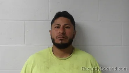 Mugshot of Rivas Martinez, Elvin Antonio booked in Clay County, Indiana on September 4, 2026