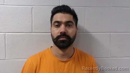 Mugshot of Singh, Pawanpreet booked in Clay County, Indiana on September 7, 2026