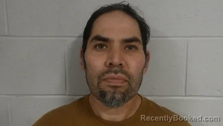 Mugshot of Rodriguez , Manuel booked in Clay County, Indiana on September 7, 2026