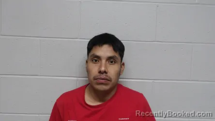 Mugshot of Ramirez Velazquez, Adrian Floriel booked in Clay County, Indiana on September 8, 2026