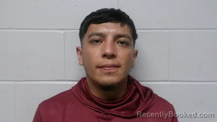 Mugshot of Ojeda Lopez, Amador booked in Clay County, Indiana on September 10, 2026