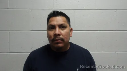 Mugshot of Garcia-Ramirez, Luis Alberto booked in Clay County, Indiana on September 14, 2026
