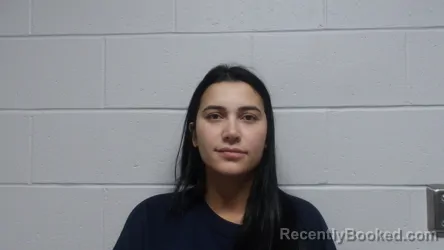 Mugshot of Lemos, Geisiane Aparcida booked in Clay County, Indiana on October 22, 2026