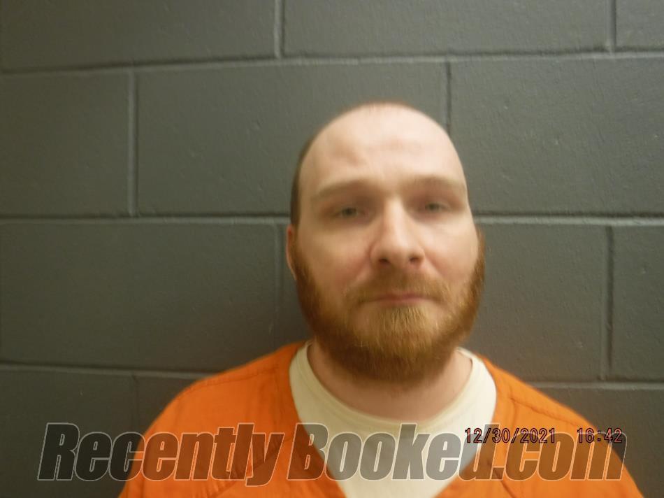 Booking photo from Clay County, Indiana