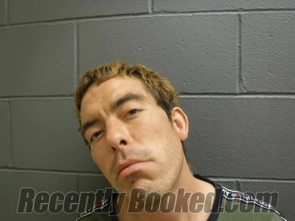 Booking photo from Clay County, Indiana