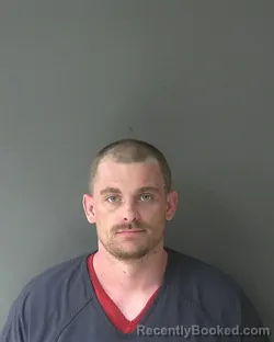 Mugshot of Kaleb Michael Lee Sheren booked in Clinton County, Indiana on August 24, 2026