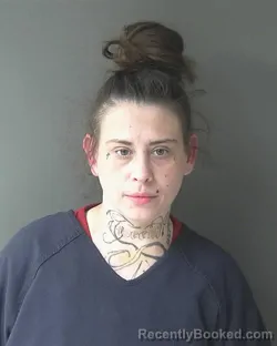Mugshot of Harley Dawn Babcock booked in Clinton County, Indiana on May 16, 2026