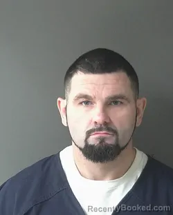 Mugshot of Jeffrey A Esterline booked in Clinton County, Indiana on March 24, 2026