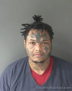 Mugshot of Dayquan Arion Johnson booked in Clinton County, Indiana on May 5, 2026