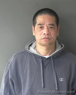 Mugshot of Cuntai Lin booked in Clinton County, Indiana on March 19, 2026