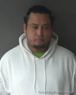 Mugshot of Juan Oporta-flores booked in Clinton County, Indiana on March 19, 2026