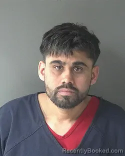 Mugshot of Hardikkumar Jayantibhai Prajapati booked in Clinton County, Indiana on March 24, 2026