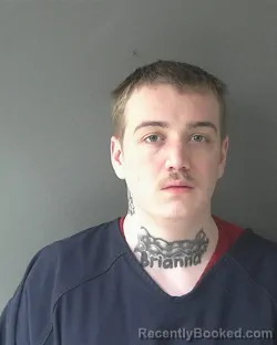 Mugshot of Skyler Gean Barnard booked in Clinton County, Indiana on March 26, 2026