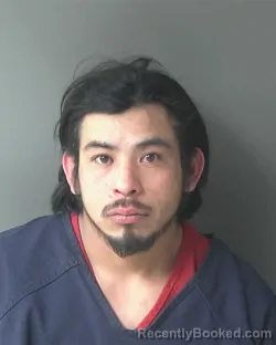 Mugshot of Manuel Ros Mendoza booked in Clinton County, Indiana on March 29, 2026