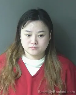 Mugshot of Mei Liu booked in Clinton County, Indiana on April 3, 2026