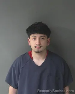 Mugshot of Adan Gabriel Romero booked in Clinton County, Indiana on May 27, 2026