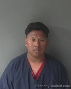 Mugshot of Eduardo Flores Ciriaco booked in Clinton County, Indiana on July 21, 2026