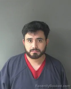 Mugshot of Jose Luis Herrera Hernandez booked in Clinton County, Indiana on October 4, 2026