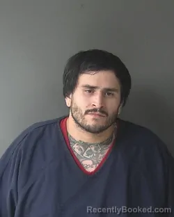 Mugshot of Ryan Anthony Mullinax booked in Clinton County, Indiana on July 17, 2026