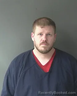 Mugshot of Brandon John Louks booked in Clinton County, Indiana on March 17, 2026