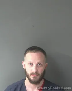 Mugshot of Dustin Allen Mcgill booked in Clinton County, Indiana on August 2, 2026