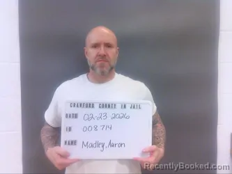 Mugshot of AARON MADLEY