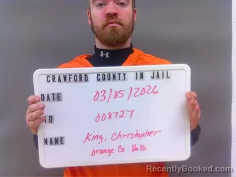 Mugshot of CHRISTOPHER T KING