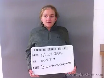 Mugshot of CHEYENNE SILVERTHORN